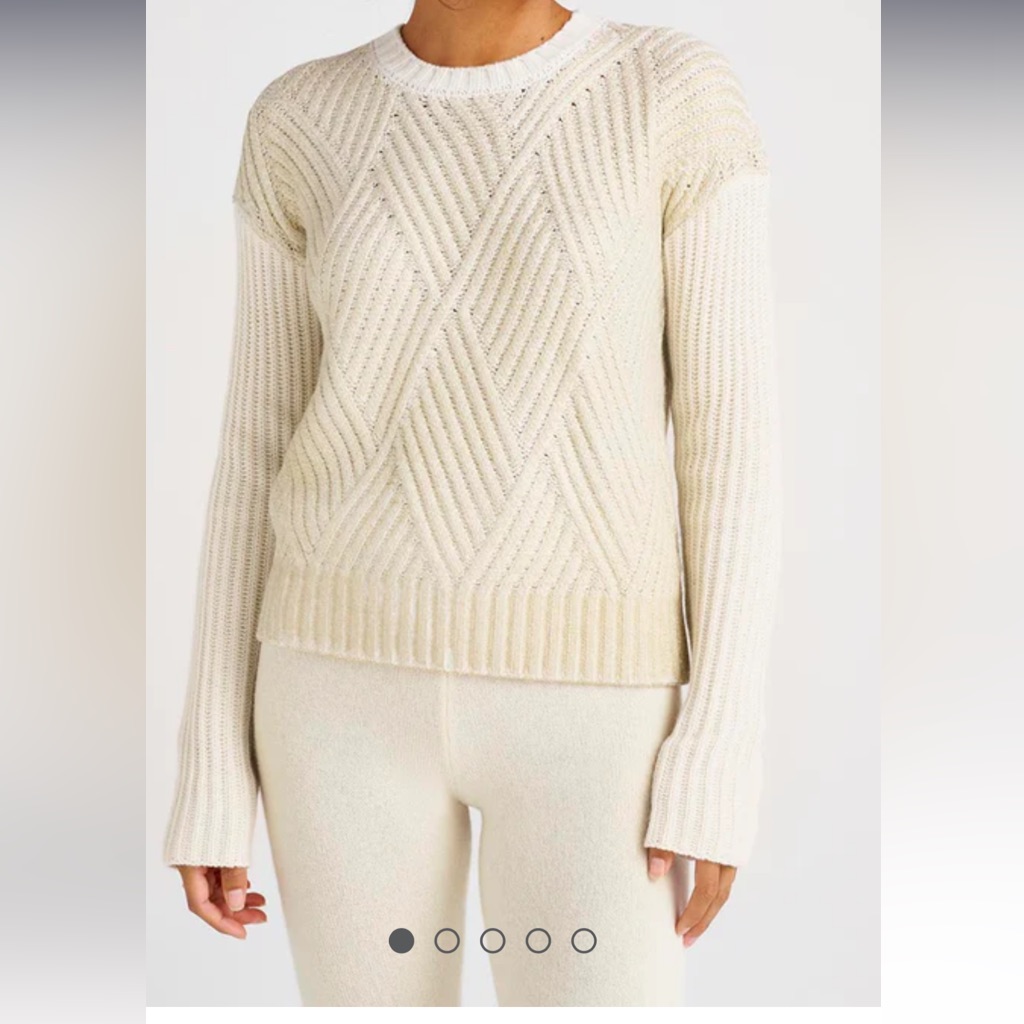 Splendid Gold Foil Sweater